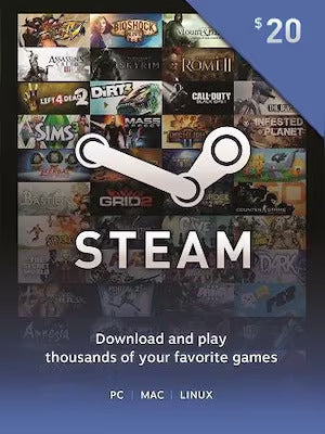 Carte cadeau Steam