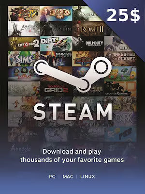Carte cadeau Steam